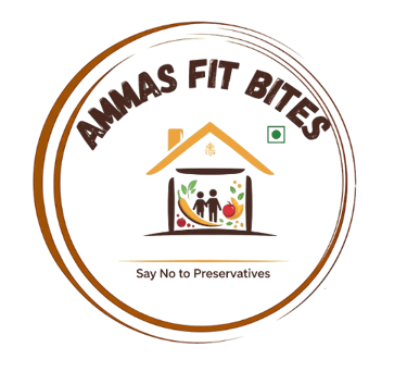 business logo of ammas fit bites
