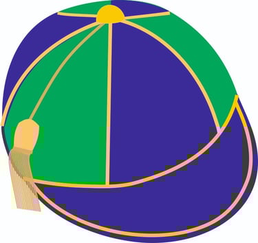 6 Panel cap draft