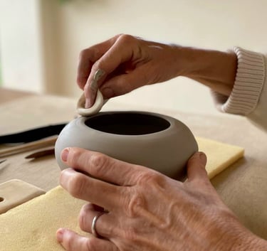 ceramique poterie travail de l'argile terre home made