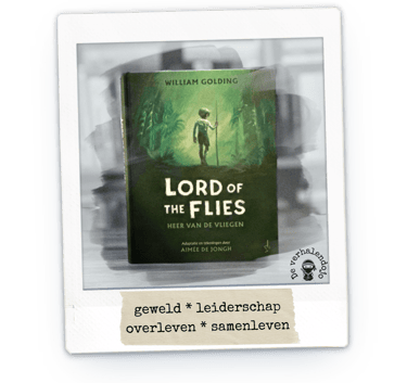 Polaroid van het boek 'Heer van de Vliegen'