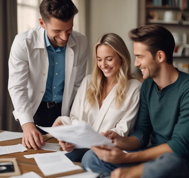 Bright living room with modern inventory