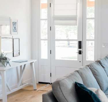 Intérieur charme bois blanc