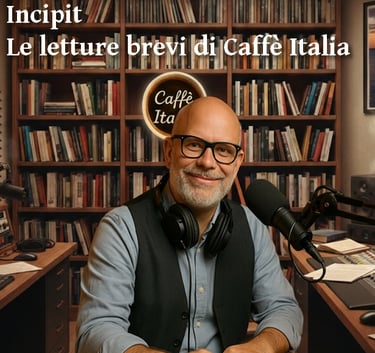 Dario Albertini legge su Caffè Italia le prime pagine di un libro
