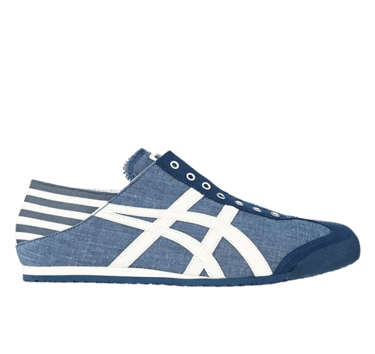 yellow app dhgate finds Onitsuka Tiger MEXICO 66 PARATY Blue Chambray/Natural Onitsuka Tiger MEXICO 