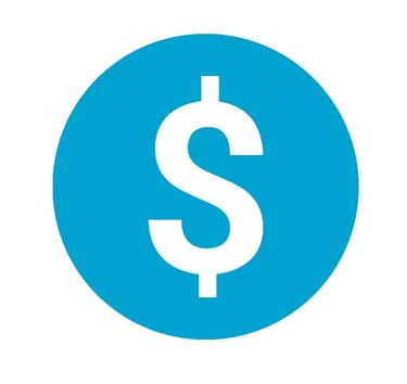 icon dollar blue color vor Price. Request detailed rates vor photoshoot in Samui.