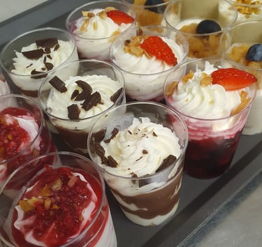 Plateau de Verrines sucrés