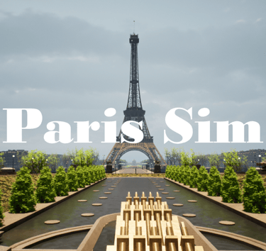 Video game Paris sim