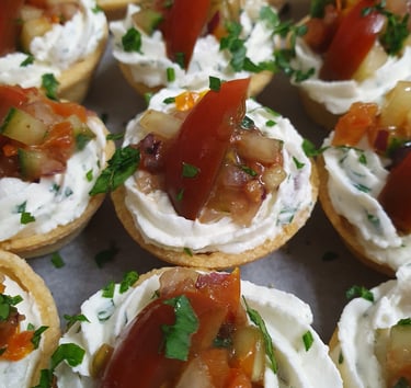 Plateau de Mini Tartelettes salés