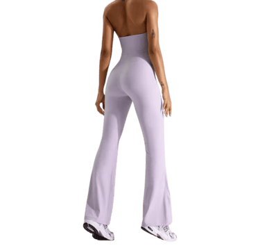 aliexpress lilac backless halter gym bodysuit