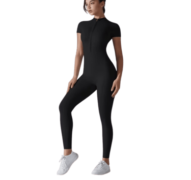 aliexpress shortleeves long pants gym bodysuit