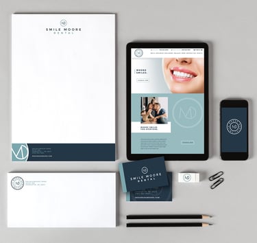 Smile Moore Dental Stationery