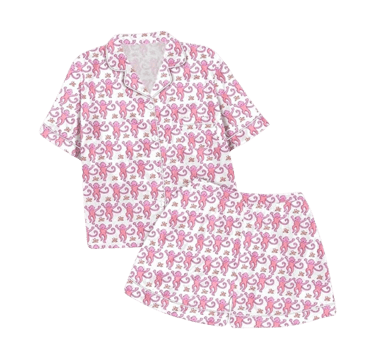 yellow app dhgate finds roller rabbit monkey pyjama pajama set