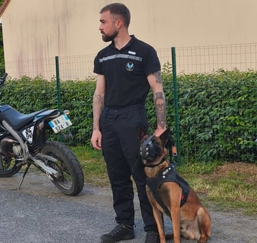 agent sécurité cynophile châtellerault poitiers descartes