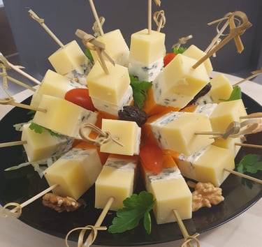 Piqués de fromages