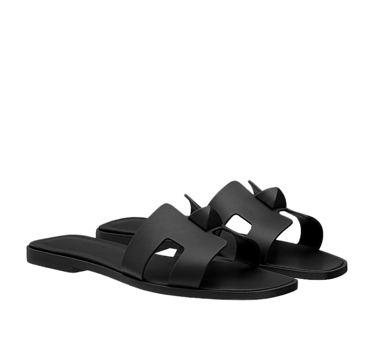 Hermes Black Oran Sanals