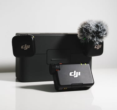 DJI Mic MINI microphones