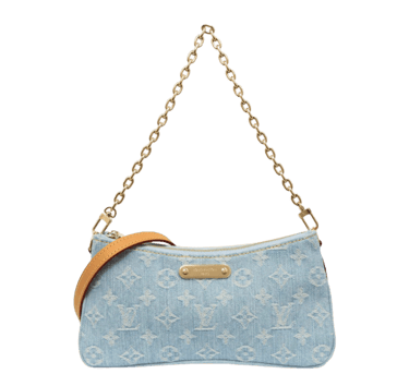 Louis Vuitton Denim Pochette Bag