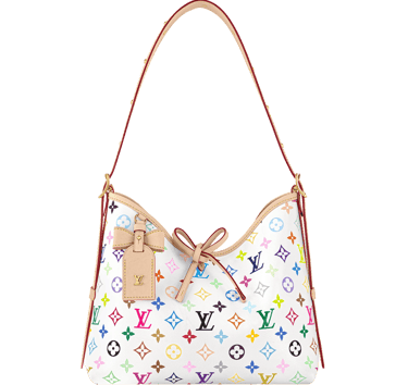 Louis Vuitton x Takashi Murakami CarryAll PM White Multicolor