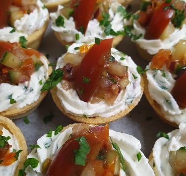 Plateau de Mini Tartelettes salés