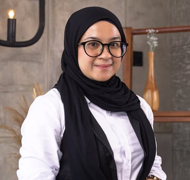 Pratiwi Wahyuni, manajer keuangan Inavimed yang mendukung keberlanjutan program layanan kesehatan