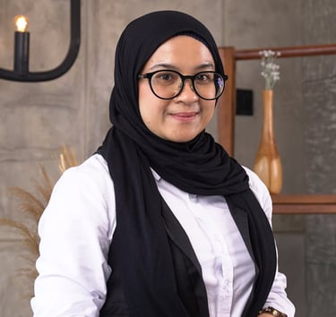 Pratiwi Wahyuni, manajer keuangan Inavimed yang mendukung keberlanjutan program layanan kesehatan