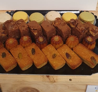 Plateau de Petits fours sucrés "Secs et moelleux"