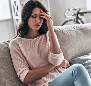 Woman feeling financially trapped after buying a home