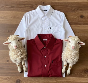a man riding a skateboard down a street next to tall buildings