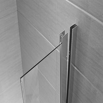 Glass shower door frame coming away from wall needing shower door repair in Auckland