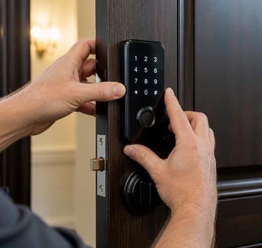 lock installation replacement key generation key duplication smart lock installation lock repair