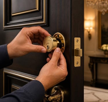 door lock repair deadbolt repair cylinder replacement door hardware repair electronic lock repair