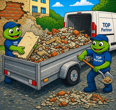 TOP Partner odvoz gradbenega materiala