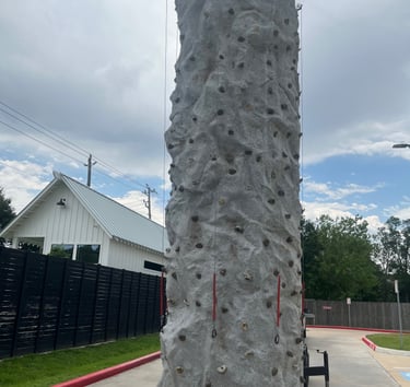 Houston rock climbing wall rental