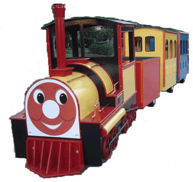 Houston trackless train rentals