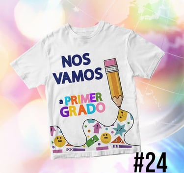 Remera para egresaditos de Jardin de Infantes