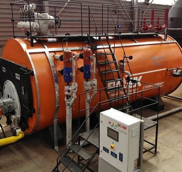 Antalya’da gerçekleştirilen buhar kazanı periyodik muayene işlemi