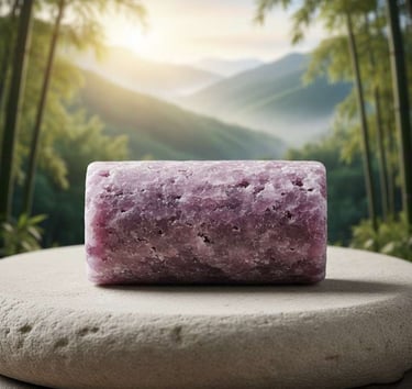 “Bamboo Salt 3x roasted natural salt front view”