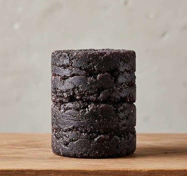 “Premium Bamboo Salt 9x roasted front view”