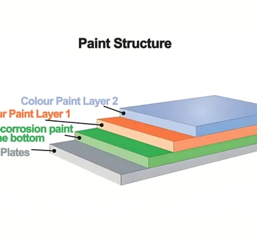 3 Layers of Paint for truck loading crane