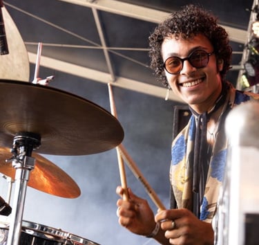Sekou, drumleraar in Den Haag