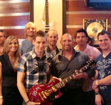 Derek Vest Fort Myers Florida at Hard Rock Cafe Hall of Fame