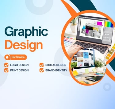 a graphic design for a graphic design company