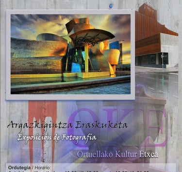 Expo Pikizu en OKE Ortuella. Cartel