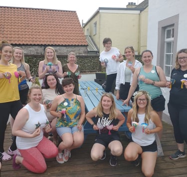 nipple tassel making hen party York