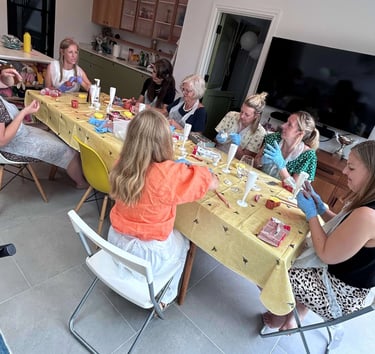 boob pot making hen party york