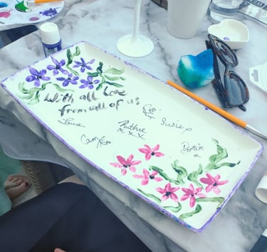 ceramic painting hen party York