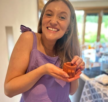 clay boob pot hen party york