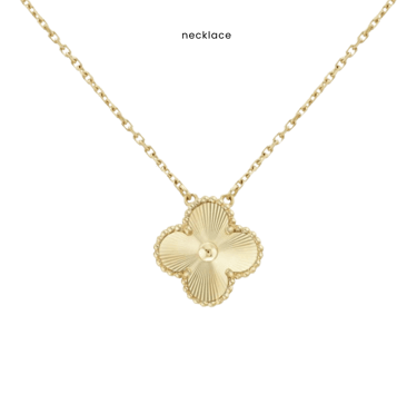 yellow pp dhgate finds van cleef & arples vintage alhambra pendant