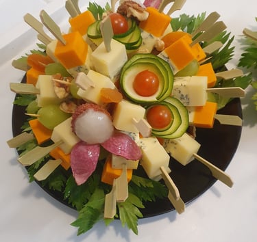 Cocktail Déjeunatoires ou Dinatoire salés et sucrés