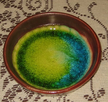 3 Inch Bowl with Glass Frit
